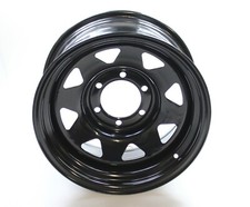 Mitsubishi L200 K74 17" Black 8" ET5 Modular Steel Wheel 6x139.7 (Small Scratch)
