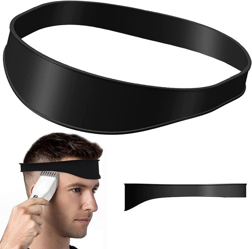 Neckline shaving template - template, and