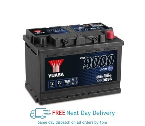Yuasa ybx9096 agm battery - yuasa,