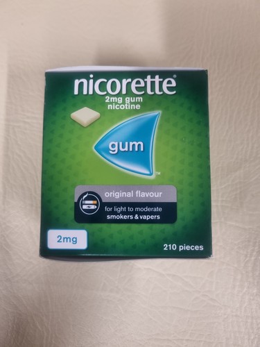 Nicorette 2mg gum nicotine - nicorette,