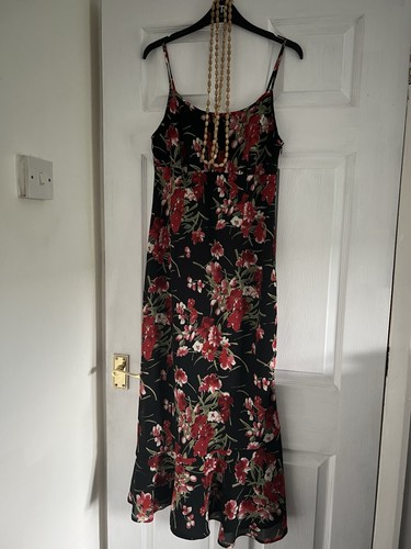 Ladies new black red floral - ladies,