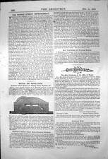 Antique Old Print Hatfields Patent Rollers For Sliding Doors Shutters 1870 19th