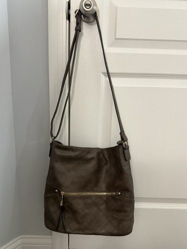 Brown tote handbag with - brown,