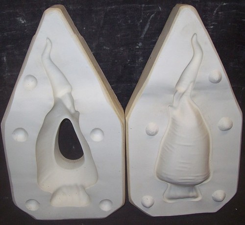 Ceramic mold molds carrot - ceramic,