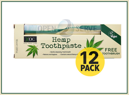 12x hemp toothpaste - toothpaste, +