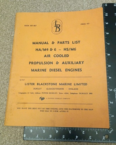 Lister 6 cyl - &,