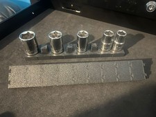 1/2" Socket Organizers, modular socket holder, 50 PACK