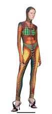 Jean Paul Gaultier Cyberdot Catsuit with Hood, AW95 Reissue, NWIB/BNWT