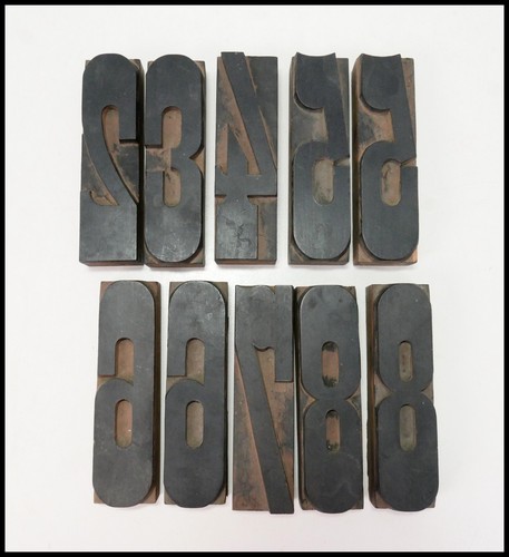 Vintage letterpress wooden - vintage,
