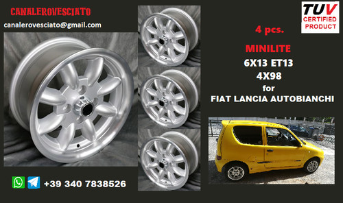 Alloy wheels minilite 13 - wheels,