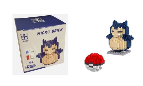 Pokemon model nanoblock - pokemon,