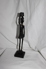 Vintage Tribal African Carved Figure, Ethnic, OOAK, Handmade 