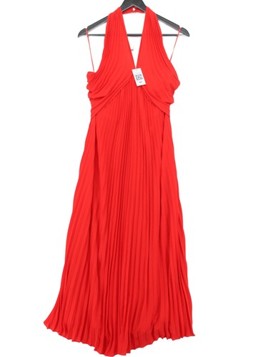 Reiss maxi dress uk4 red - in,