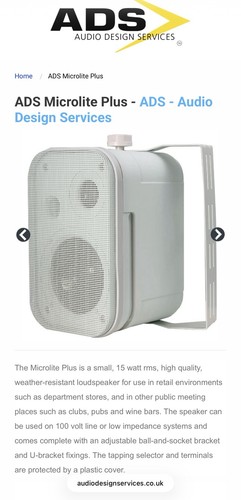 Ads microlite plus wall - plus,