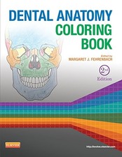 Dental Anatomy Coloring Book By Margaret J. Fehrenbach