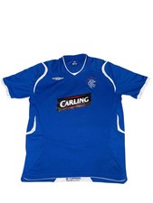 Glasgow Rangers 2008-09 Home Shirt Umbro Size XL Excellent Condition #27