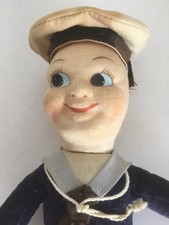SS Canberra P&O - Nora Wellings Souvenir Rag Doll Sailor. 1960’s. M.inEngland