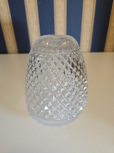 Vintage clear pressed glass - vintage,