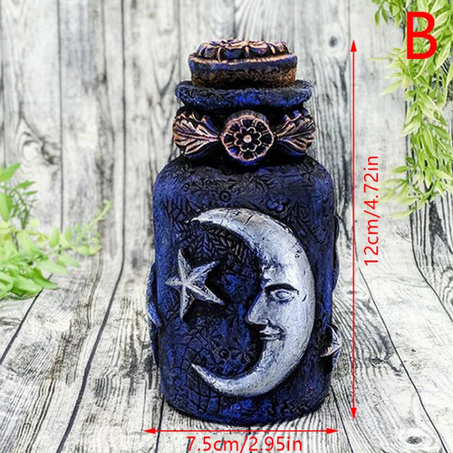 Witch bottle celestial moon - bottle,