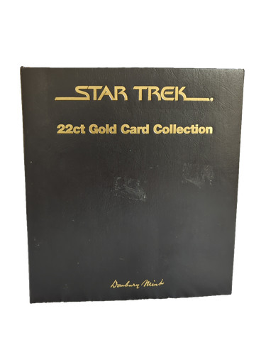 Danbury mint star trek 22ct - star,