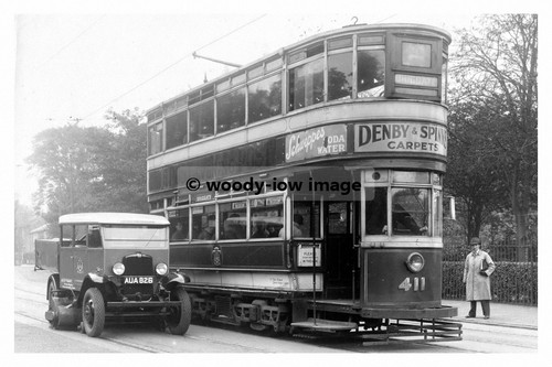 A0231 leeds tram 411 - tram, &