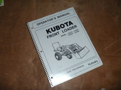 Kubota la352 la402 front - la402,