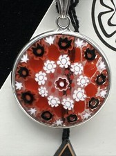 Murano Glass Pendant Necklace