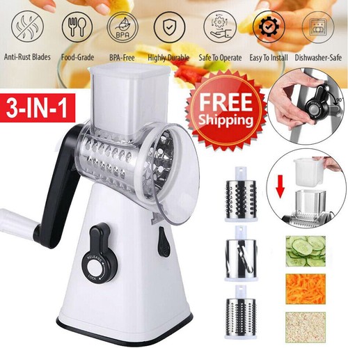 Rotary food slicer chopper - rotary,