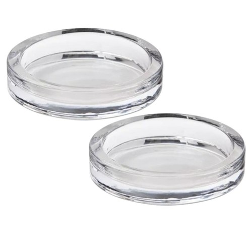 Glass round candle - 2,