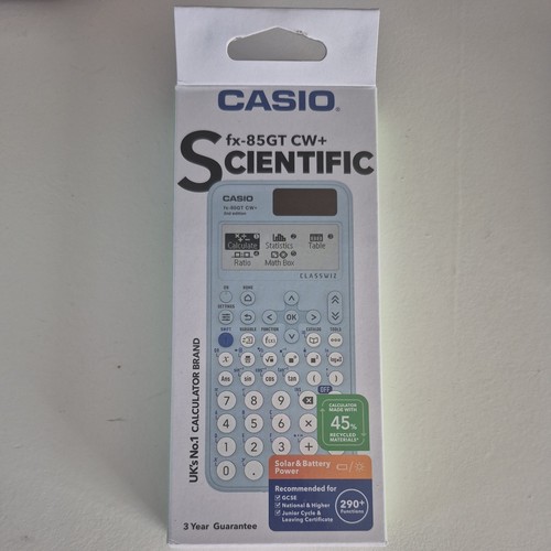 Casio scientific calculator - casio,