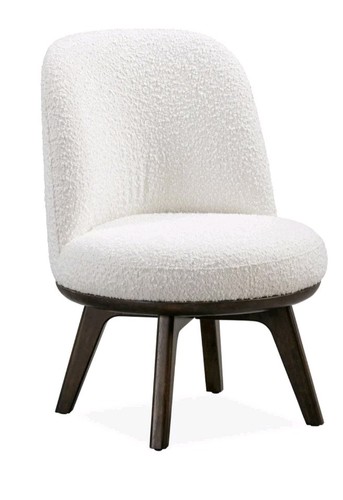 Elisse accent chair - elisse, boucle