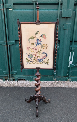 Victorian mahogany embroidered - victorian,