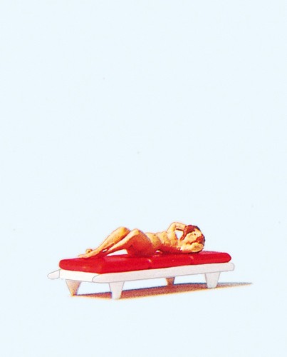 Preiser 29048 sunbathing - preiser,