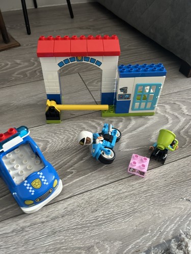 Lego duplo police station - police, station,