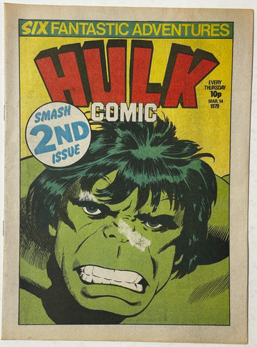 The hulk marvel uk comic - uk,