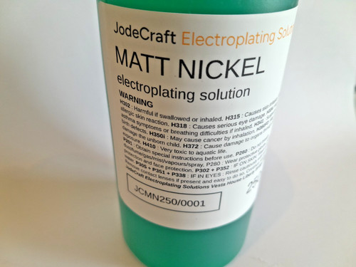 Matt nickel plating - nickel, solution