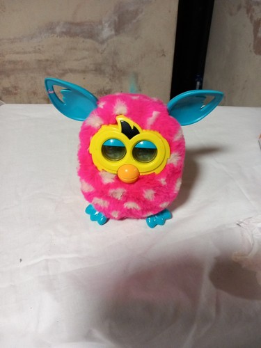 Furby boom pink white - furby,