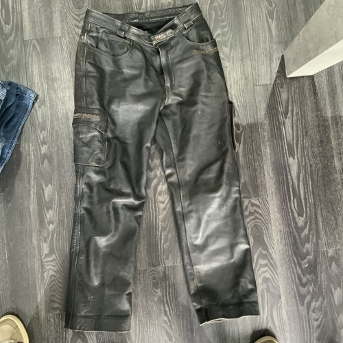 Men leather motorcycle - leather,