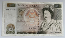 Old fifty pound bank - old, of
