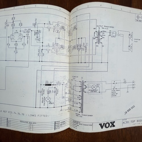 Vintage vox ac30 top boost - ac30,