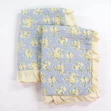 Laura Ashley Pillow Shams Blue