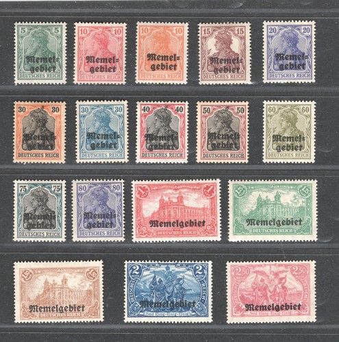 Germany memel memelland 1920 - germany,