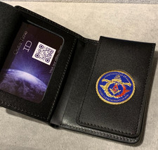 Leather ID Wallet with