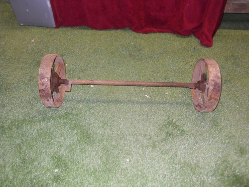 Antique vintage cast - 2, iron