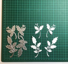 4pcs Decorative Holly Branches