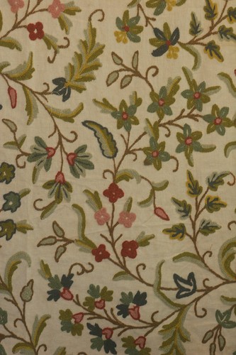 Crewel embroidery fabric - crewel,