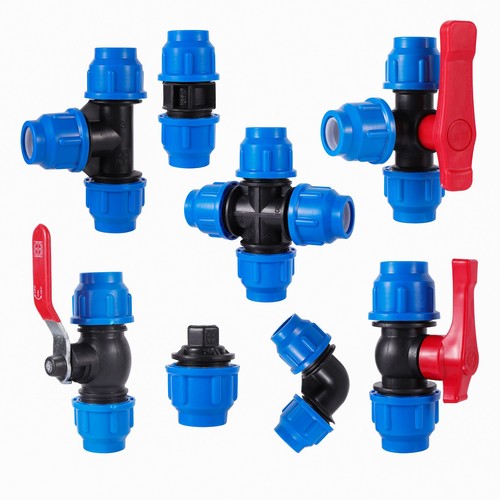 Mdpe compression fitting water - mdpe,
