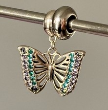 Chamilia Rainforest Butterfly Charm CHAM 925 Excellent