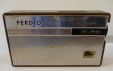 Vintage PERDIO 7 Transistor Radio - Some Reception But Needs Attention!