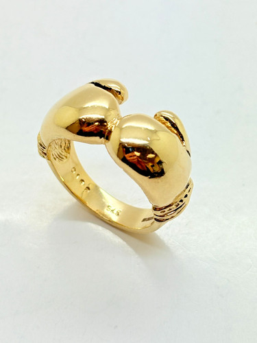 9ct yellow solid gold twin - yellow,